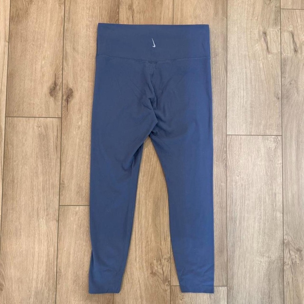 Nike Dri-Fit leggings women's blue size L